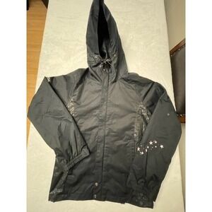 Ride Arsenal Matte Black 3KMM All Weather Snowboard Ski Jacket Womens Small